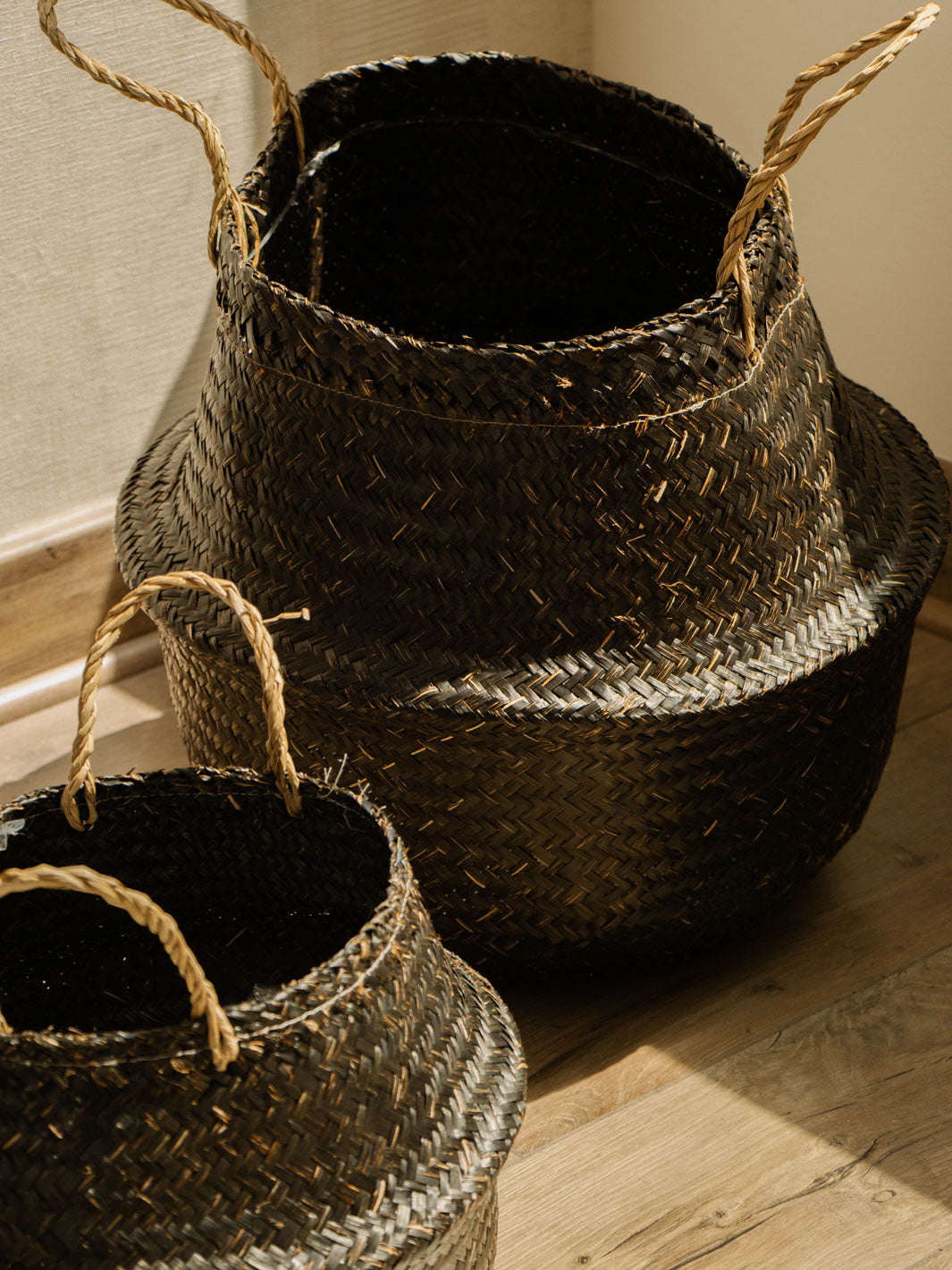 Guilis L (Canasto de Fibra Natural)