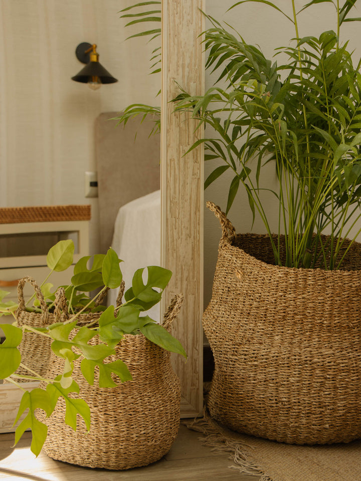 Krabi (Canasto de Fibra Natural), L