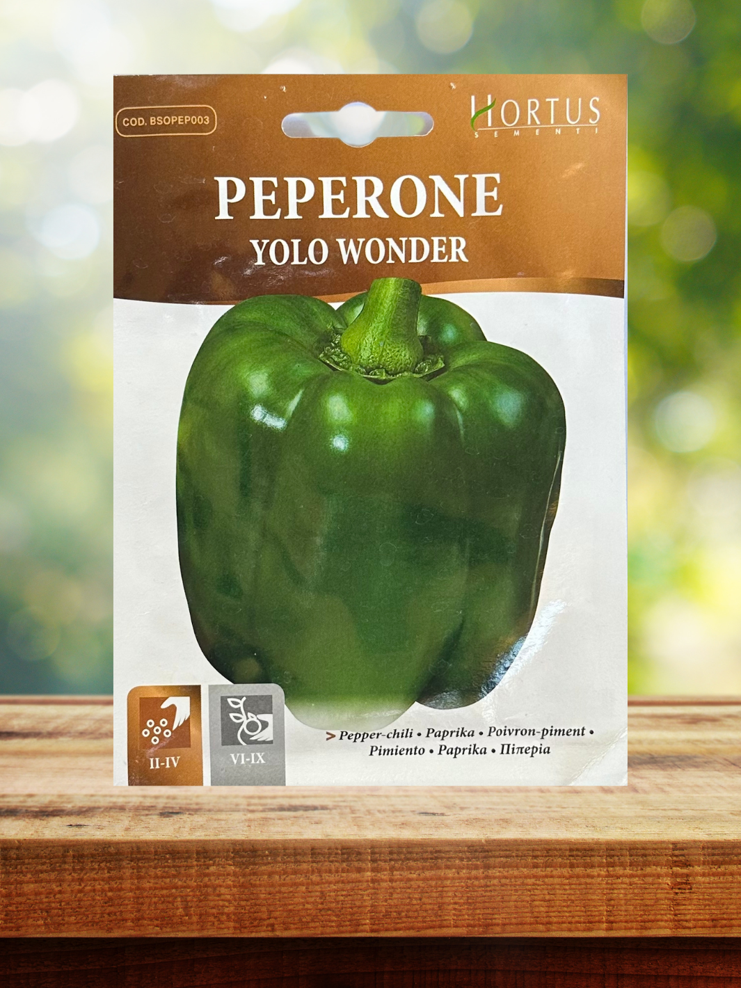 Semilla (Pimiento Verde)