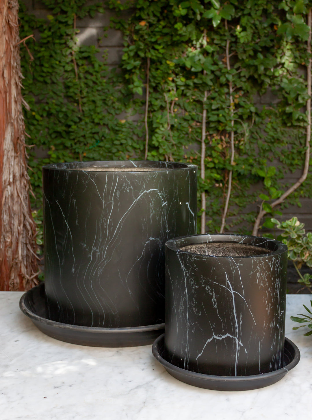 Pack Nórdicos Negros L y XL (Macetero de Ceramica)