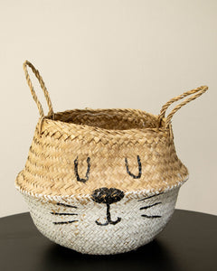 Bigotes (Canasto de Fibra Natural), L