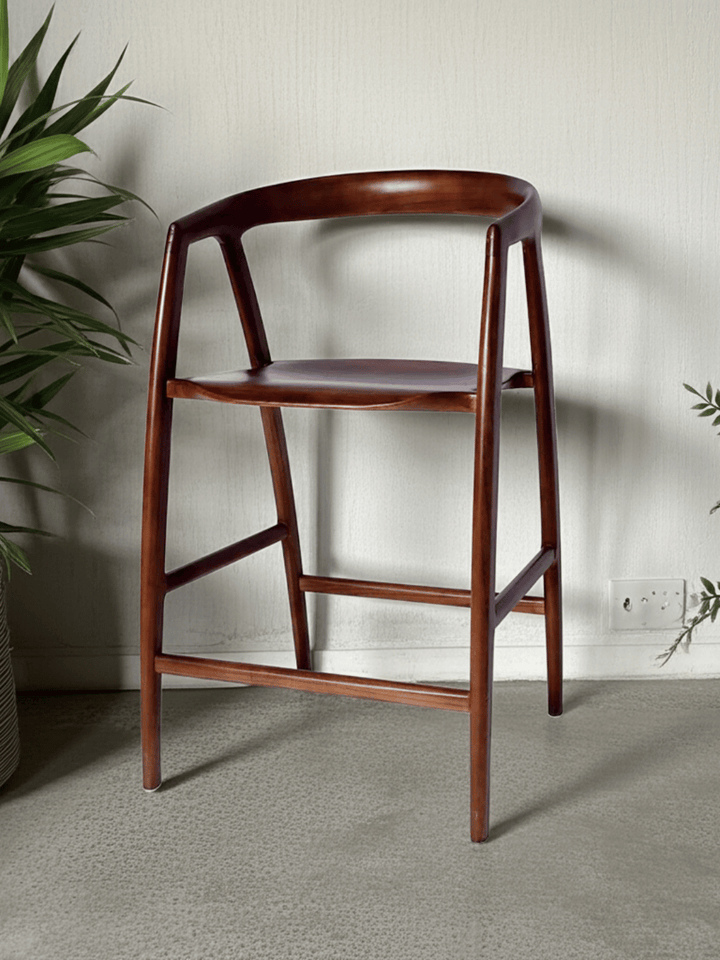 Taburete Alizé Madera 50x46x106 cm