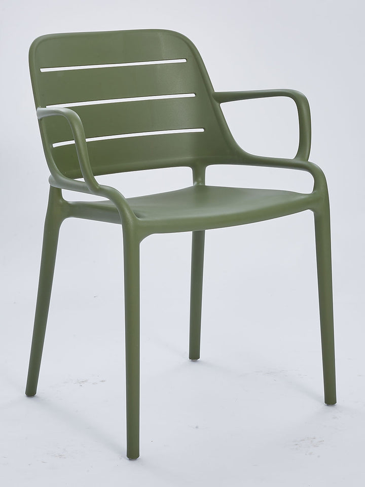 Silla Zonda Plástico Verde 52X60X82 cm