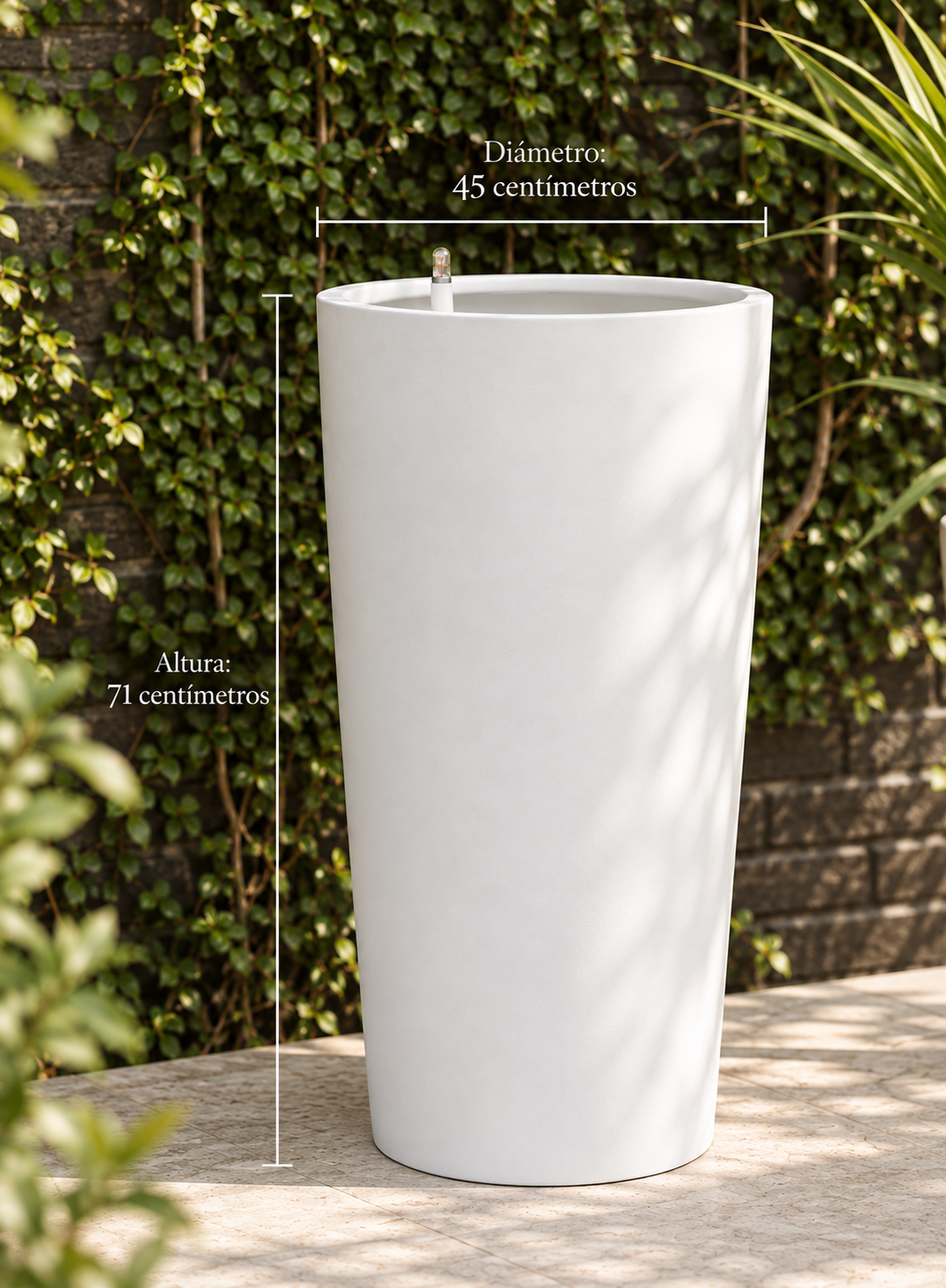 Estambul Blanco XXL (Macetero Autorregante)
