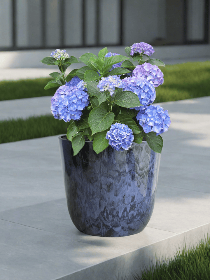 Madrid 13 Azul (Macetero Plástico Reciclado S)