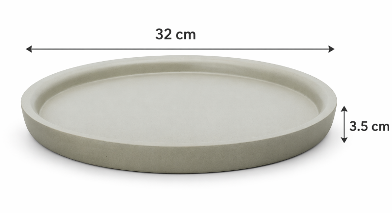 Plato Verde 32 cm