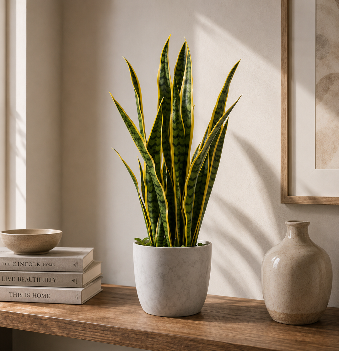 Sansevieria Variegada 46 cm (Eco Sintetica)
