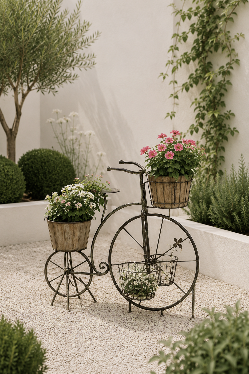Triciclo Oxford 23x11x18 cm - Figura Decorativa Resina