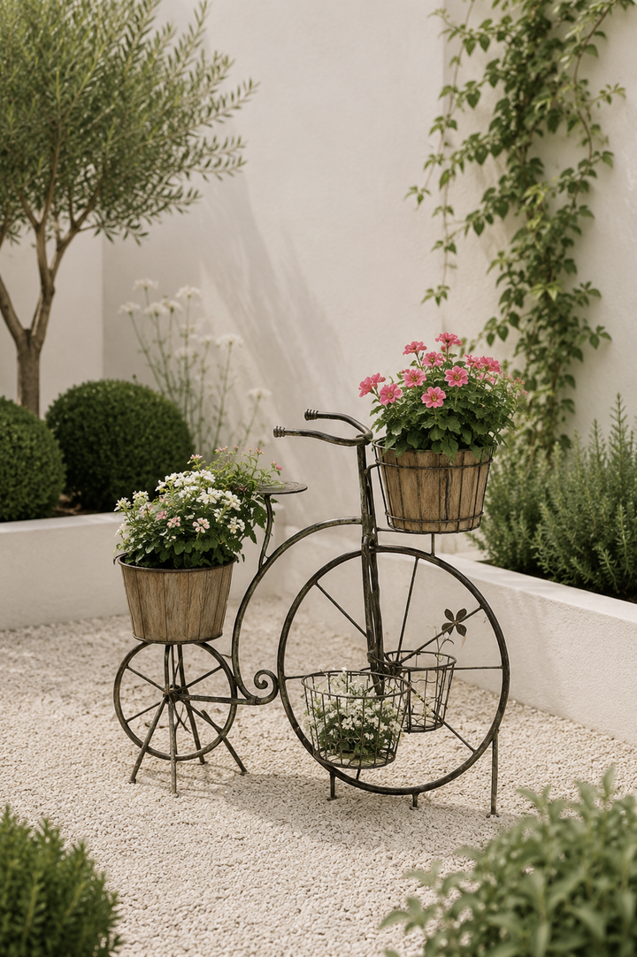 Triciclo Oxford 23x11x18 cm - Figura Decorativa Resina