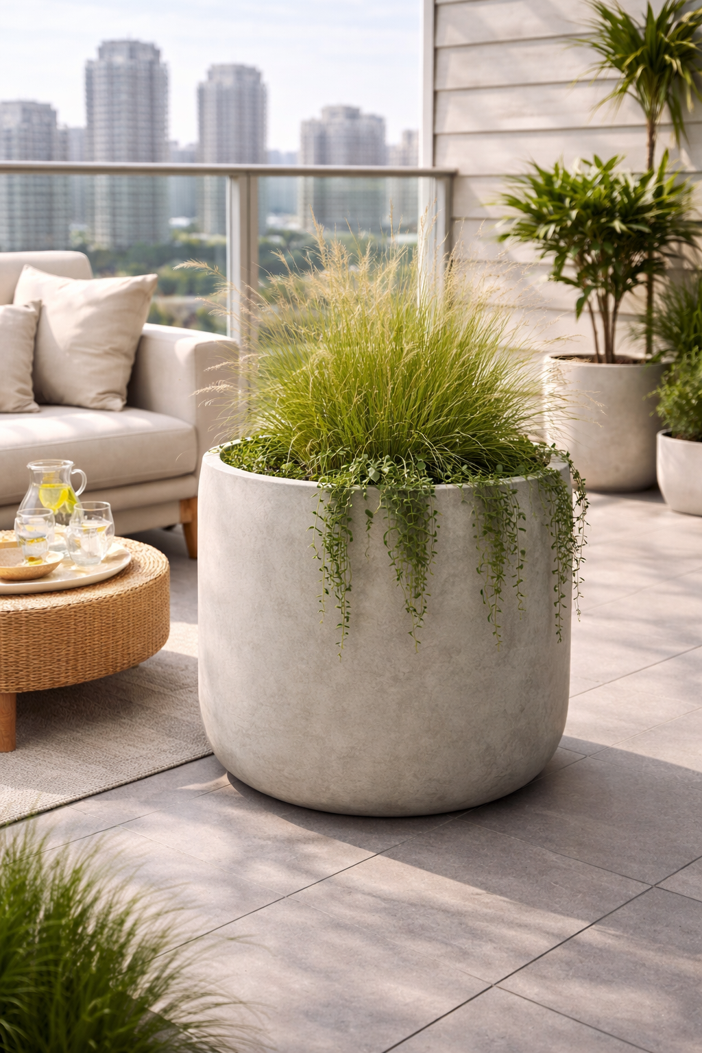 Hong Kong Verde 54 (Macetero Fiberclay)