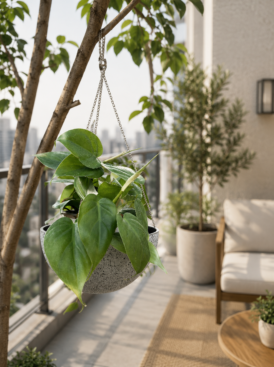 Colomba Verde M (Philodendron Cordatum)