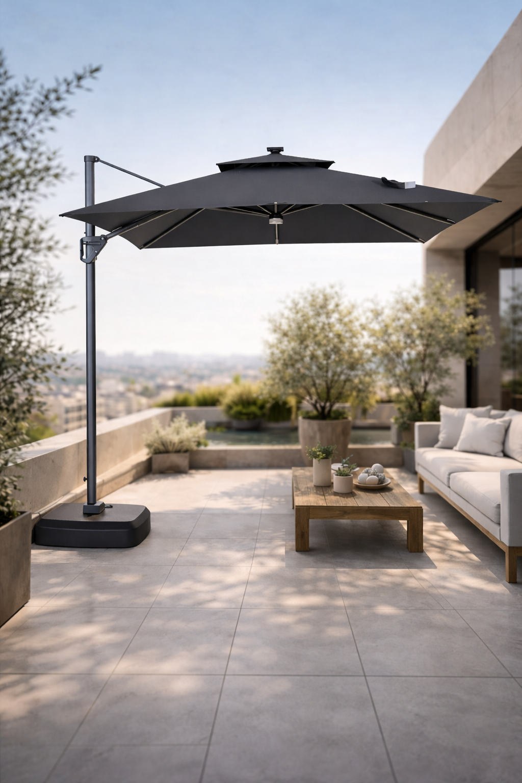 Quitasol Milán 2.86 x 2.86 cm