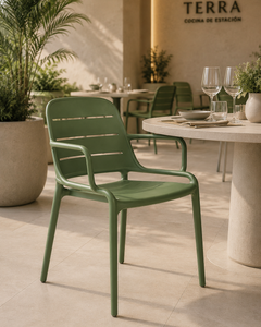 Silla Zonda Verde 52X60X82 cm