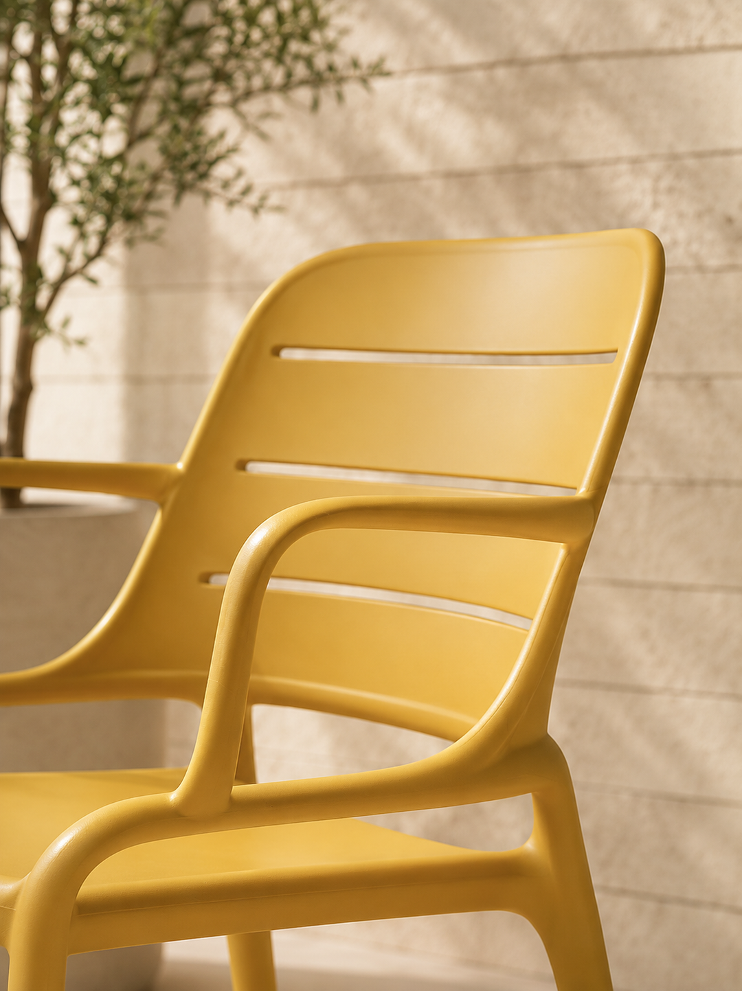 Silla Zonda Mostaza 52X60X82 cm