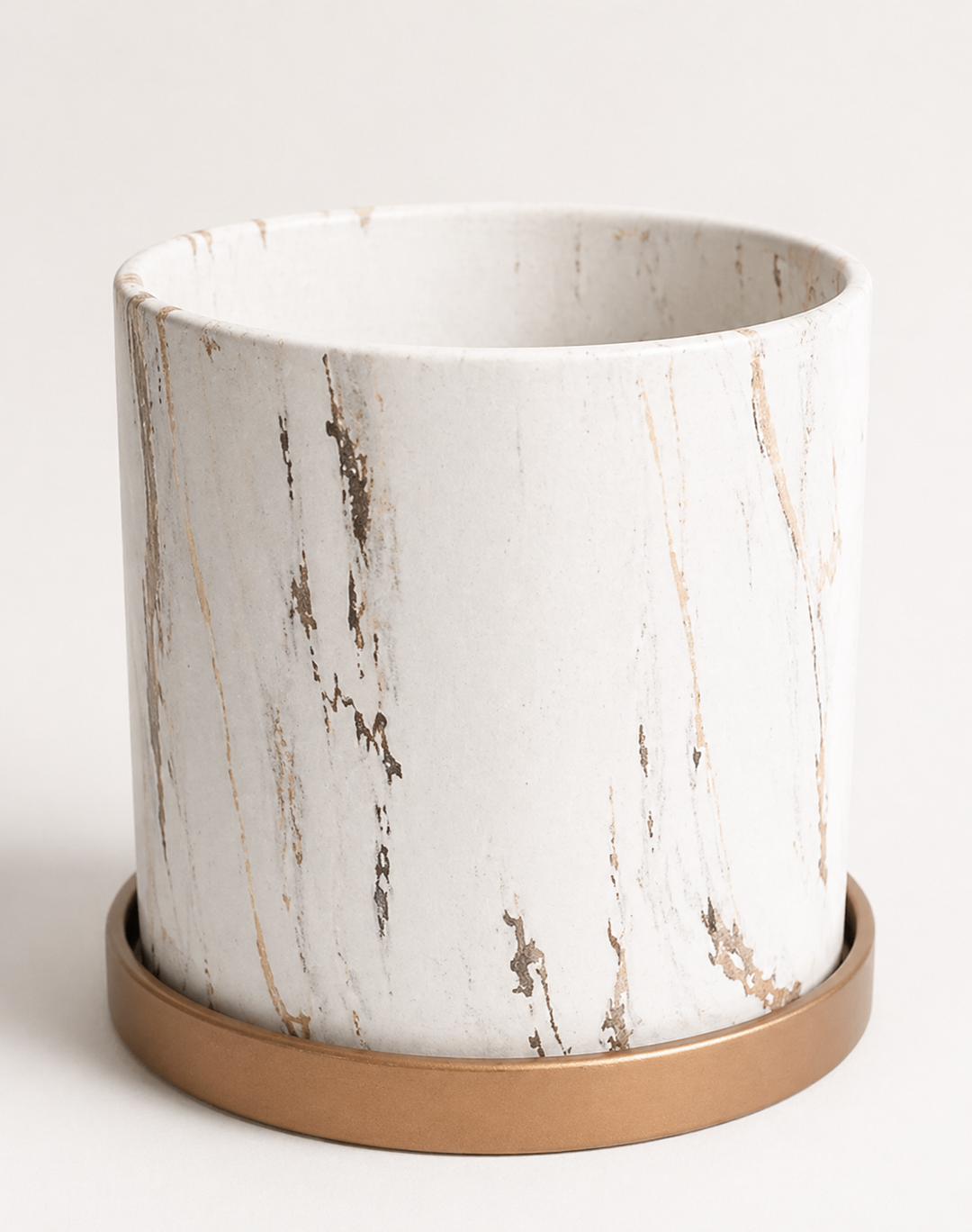 Nórdico Blanco M (Macetero de Ceramica)