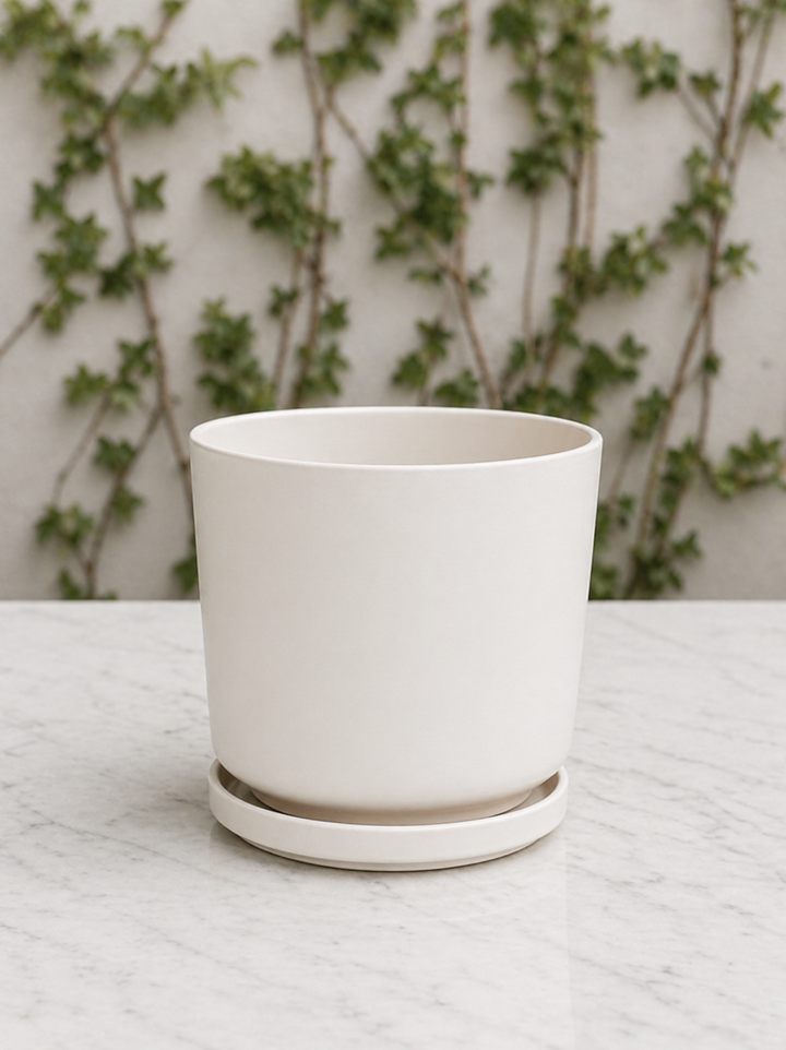 Dinamarca 19x18 Blanco (Macetero Porcelana M)