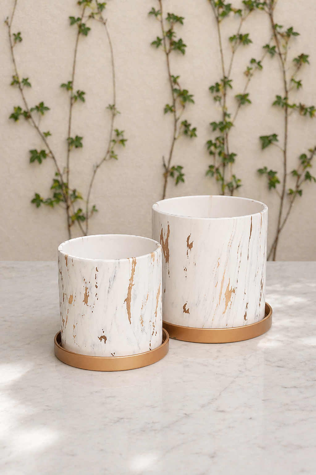 Nórdico Blanco S (Macetero de Ceramica)