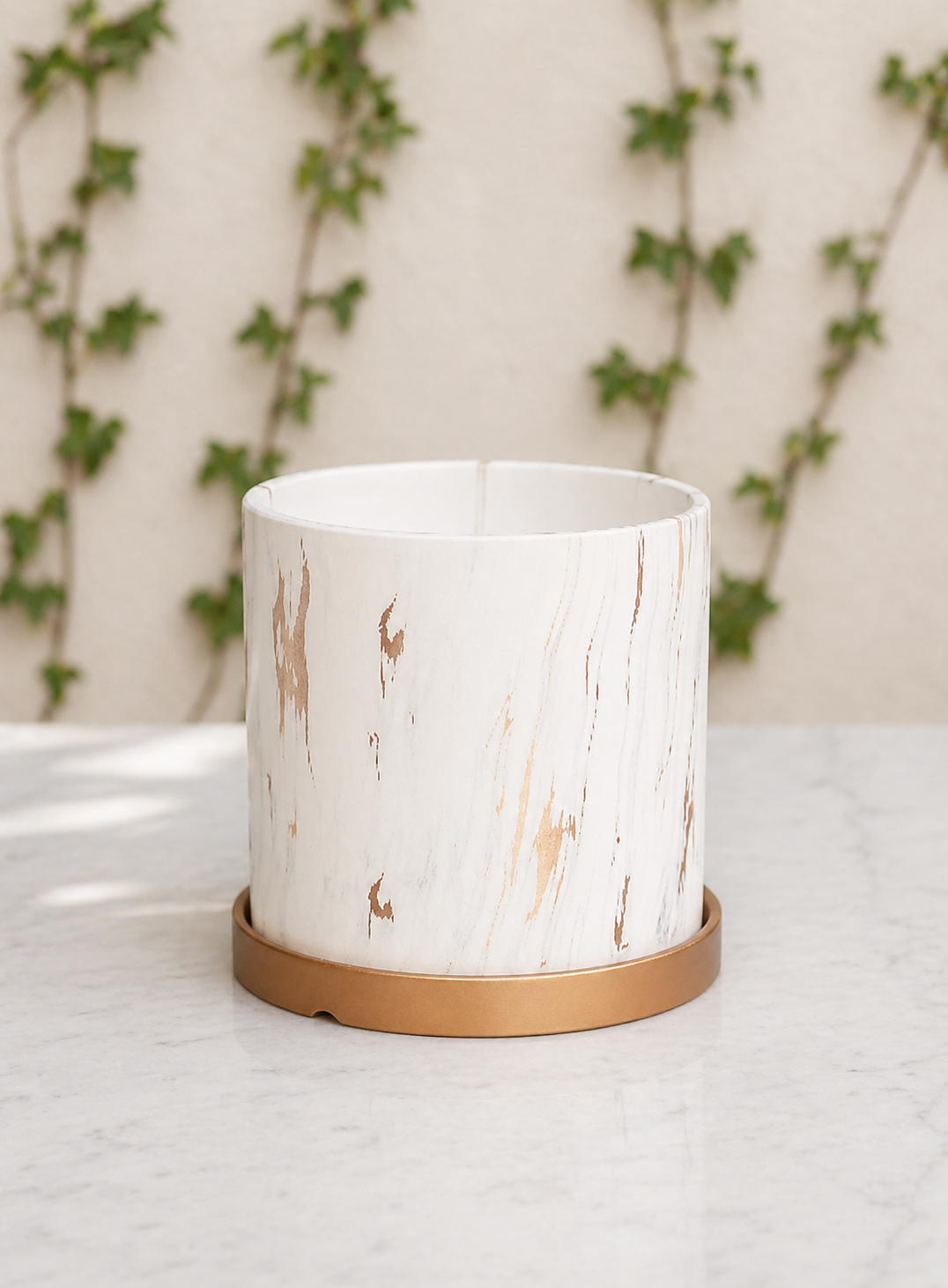 Nórdico Blanco S (Macetero de Ceramica)