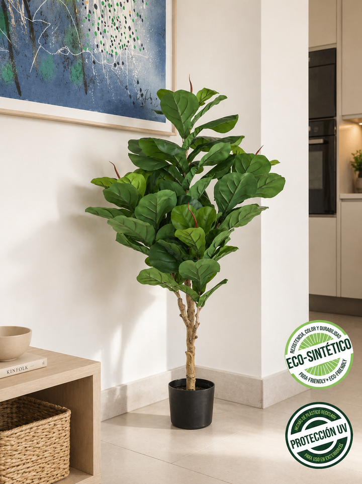 Ficus Lyrata 1.20 mts (Eco Sintetica)
