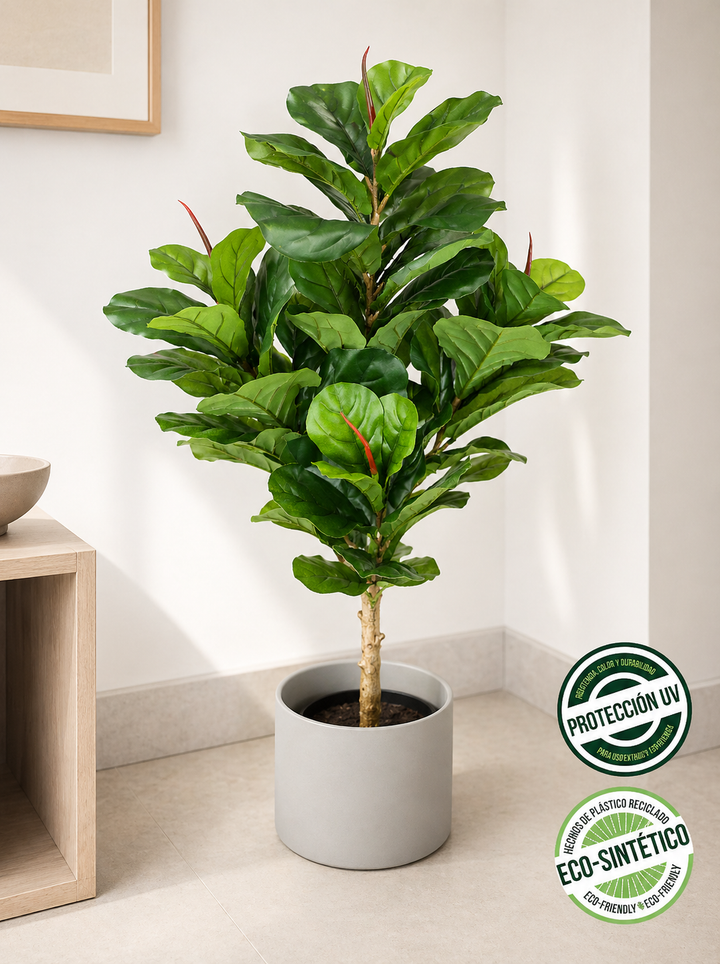 Ficus Lyrata 1.20 mts (Eco Sintetica)