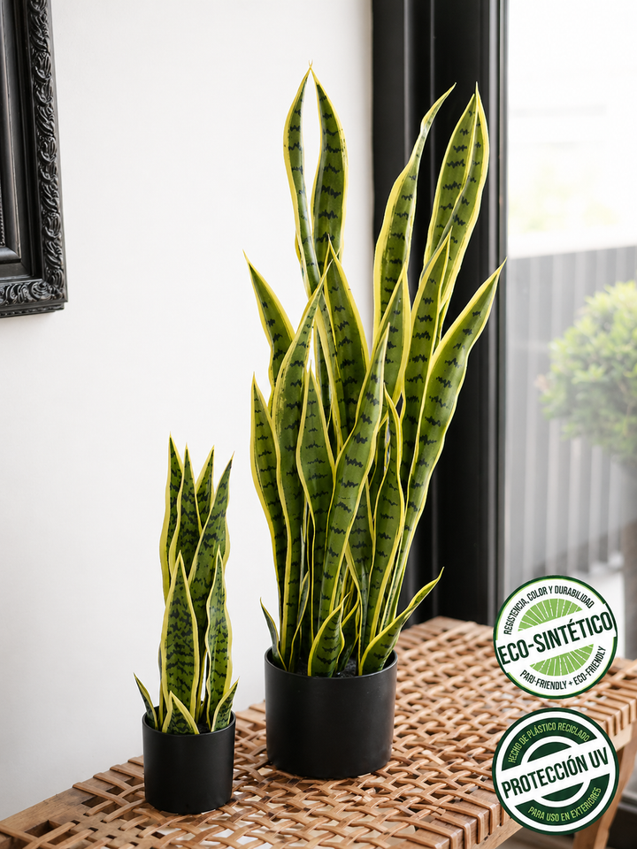Sansevieria Variegada 46 cm (Eco Sintetica)