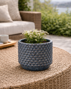 Oslo 20x20 Azul (Porta Macetero Cerámica M)