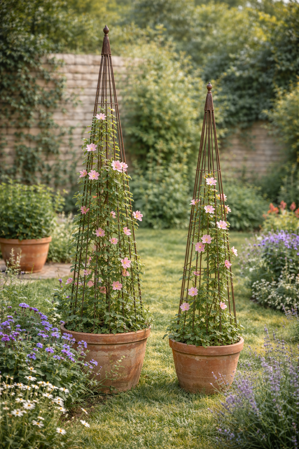 Set 2 Tutores Decorativos Oxford