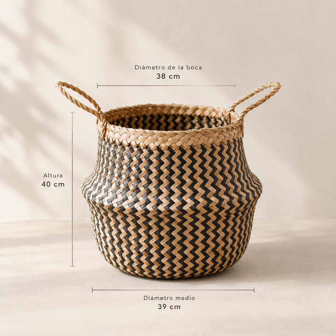 Nusa XL (Canasto de Fibra Natural)