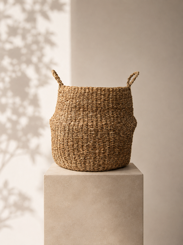 Krabi (Canasto de Fibra Natural), L