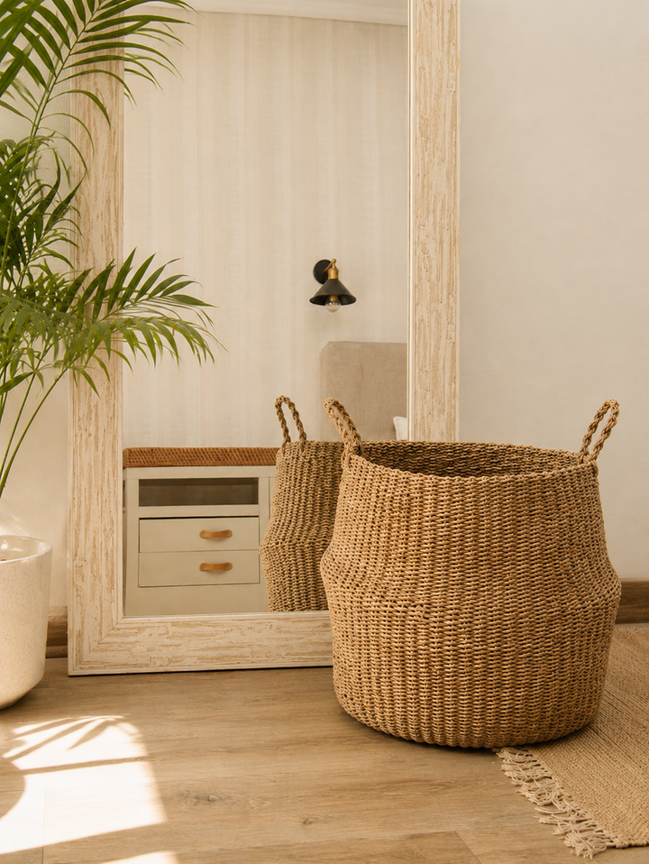 Krabi (Canasto de Fibra Natural), XL