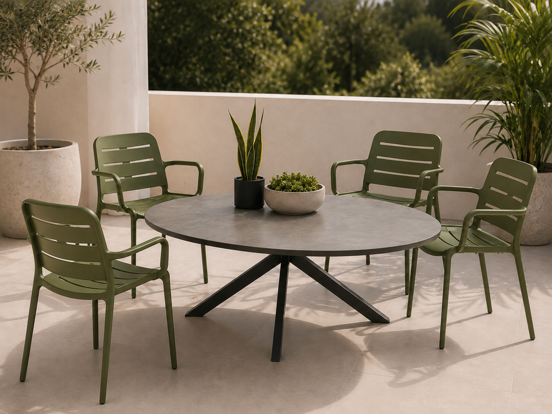 Pack de 4 Sillas Zonda Verde
