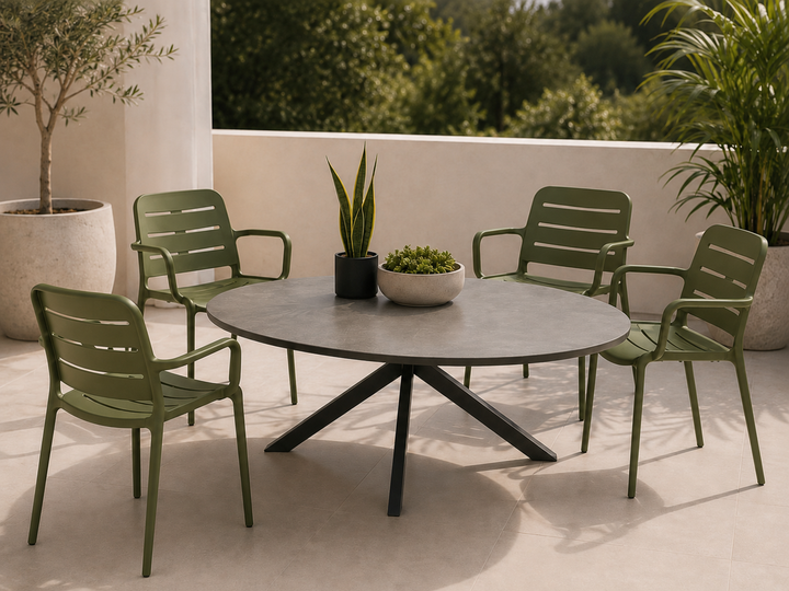 Pack de 4 Sillas Zonda Verde