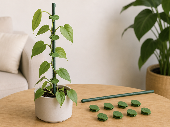 Pack Tutor 120 cm + 10 Clips para Plantas