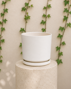 Dinamarca Blanco S (Macetero Porcelana 16x14)
