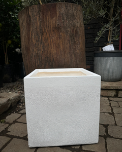 Positano Blanco L (Macetero Fiberclay)