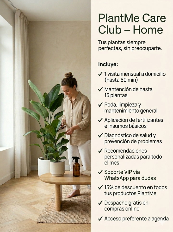 Plan Home- PlantMe Care Club