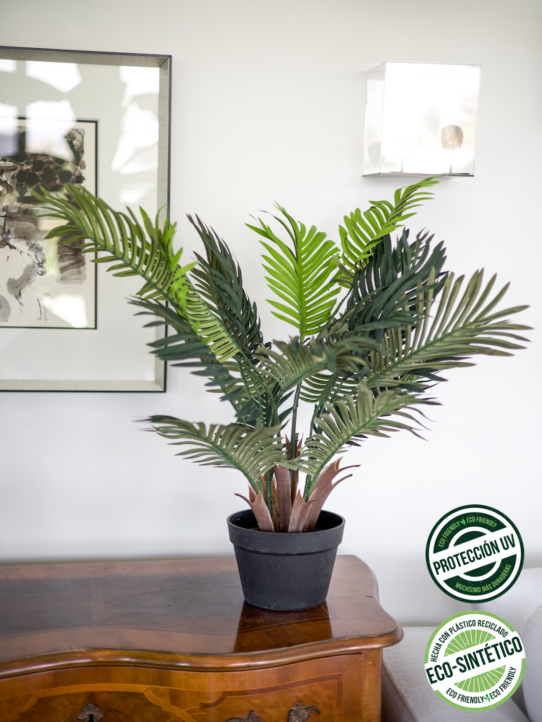 Palmera Areca 75 cm (Eco Sintetica)