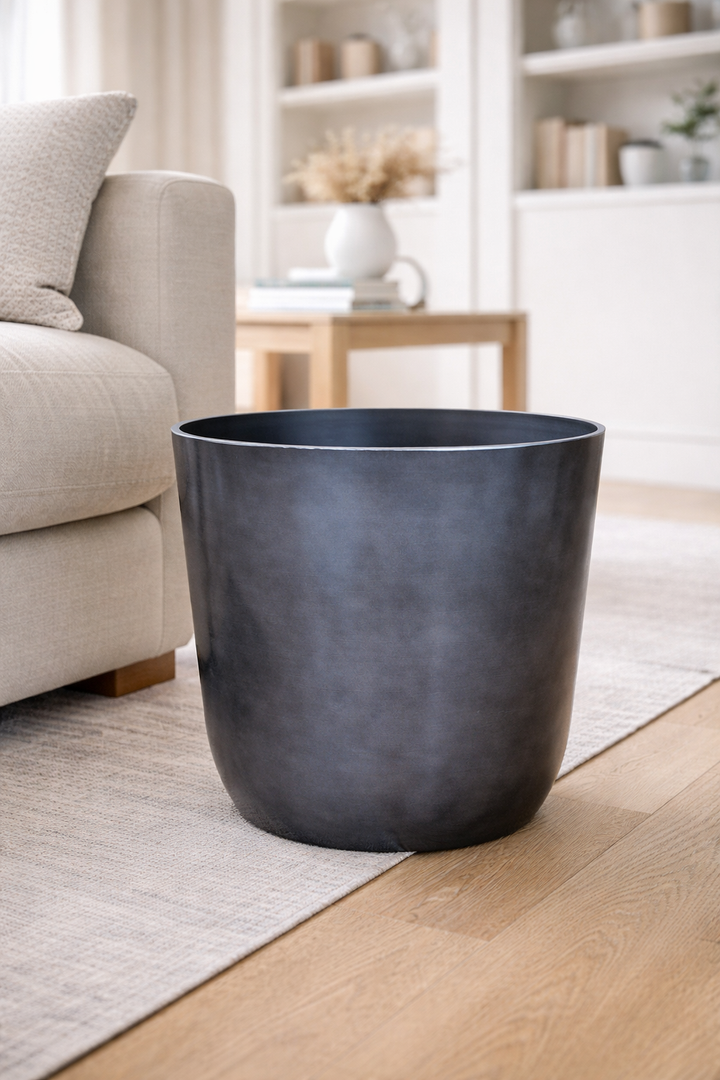 Madrid 40 Grafito (Macetero Plástico Reciclado XL)