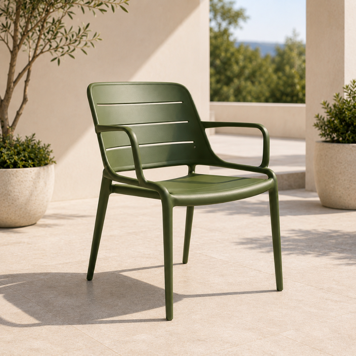 Silla Zonda Verde 52X60X82 cm