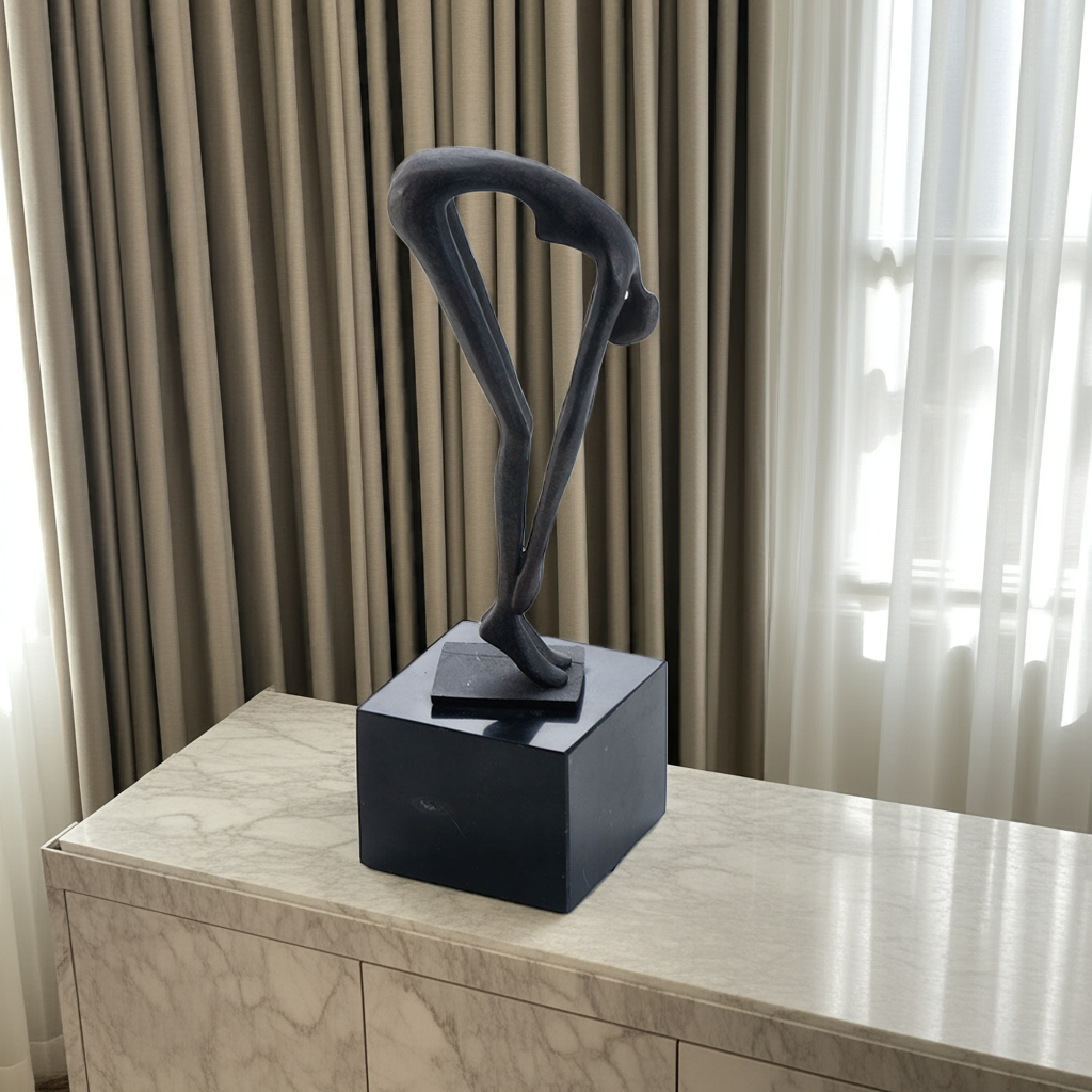 Escultura Hombre Enraizado 9x8x25 cm