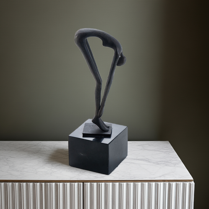 Escultura Hombre Enraizado 9x8x25 cm