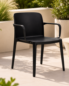 Silla Palermo Negra 55x55x83 CM
