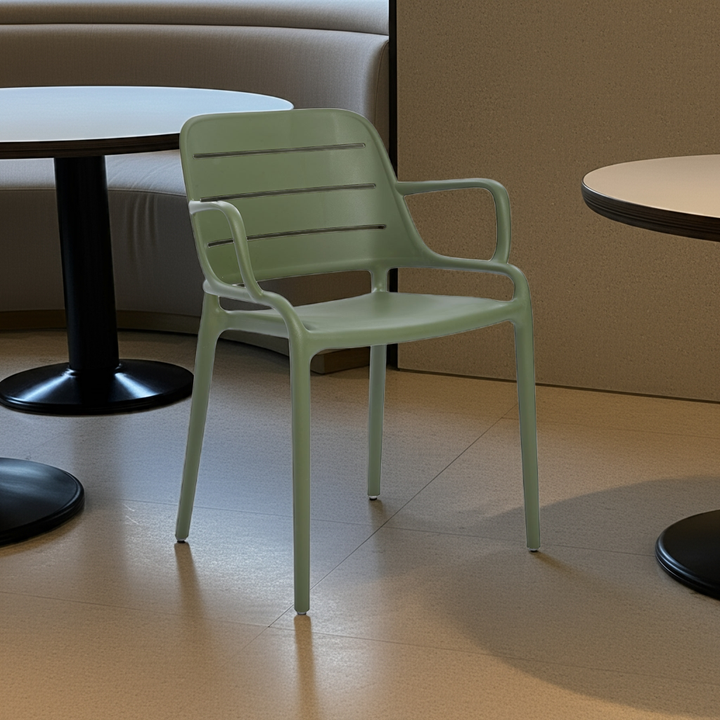 Silla Zonda Plástico Verde 52X60X82 cm