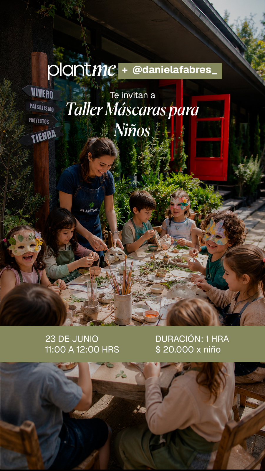 Taller Mascara para niños