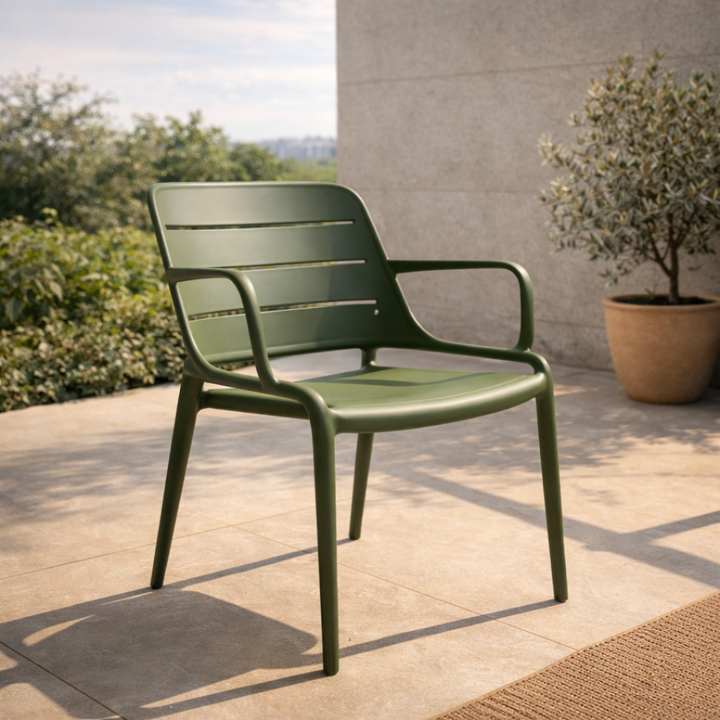Silla Zonda Verde 52X60X82 cm