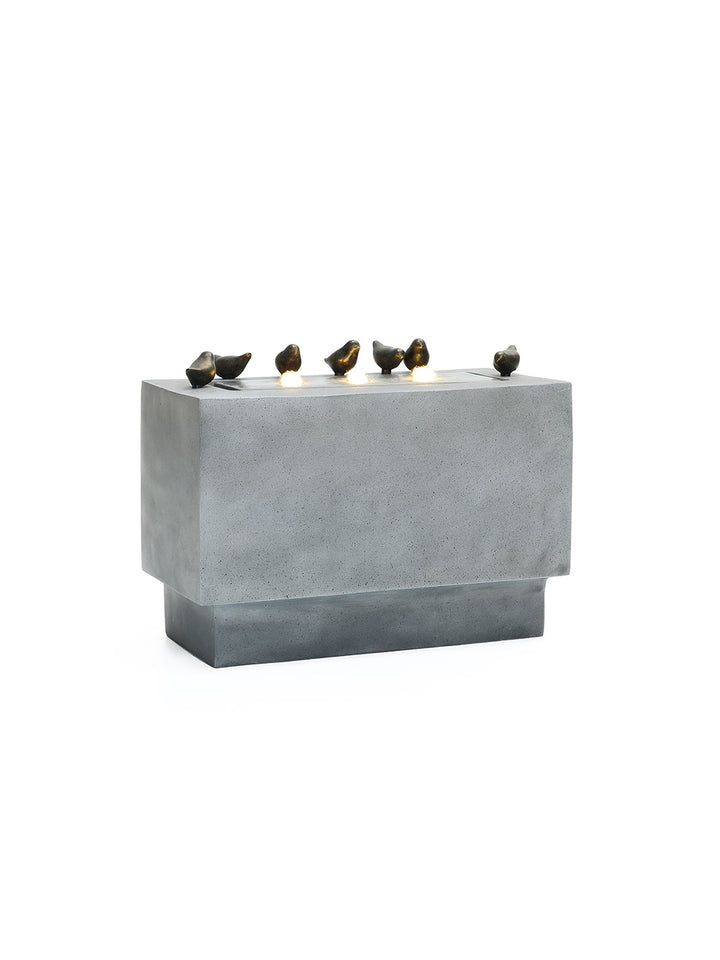 Fuente de Agua Estanque Pájaros 60X30X46 cm