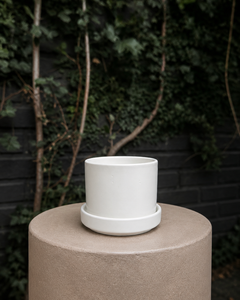 Zurich Blanco XS (Macetero de Ceramica)
