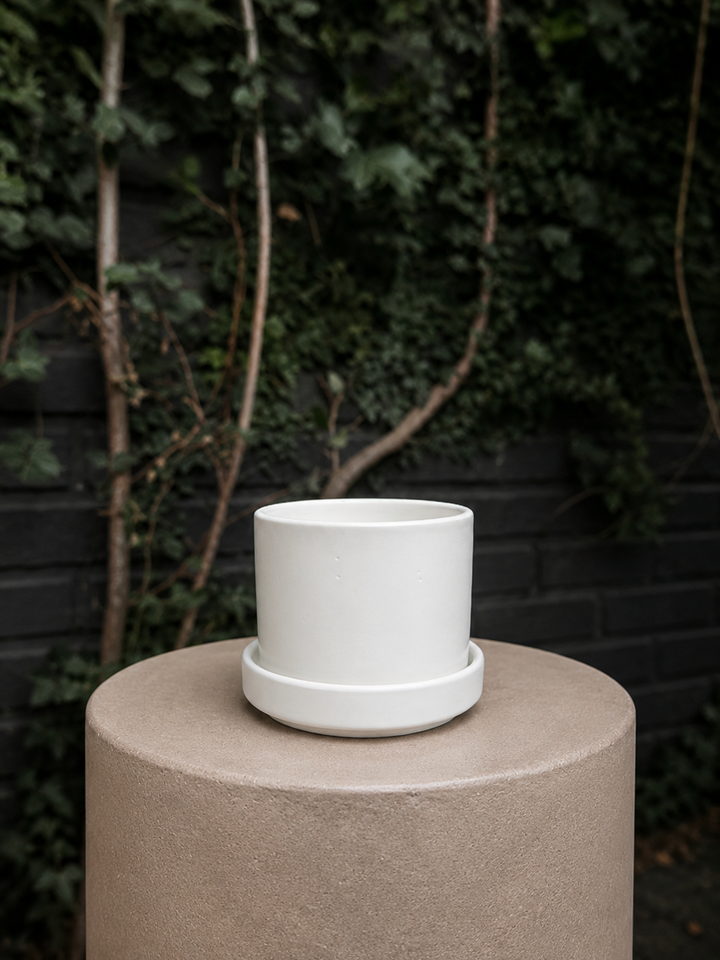 Zurich Blanco XS (Macetero de Ceramica)