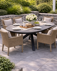 Mesa Nerea Ovalada 240X113X75 cm