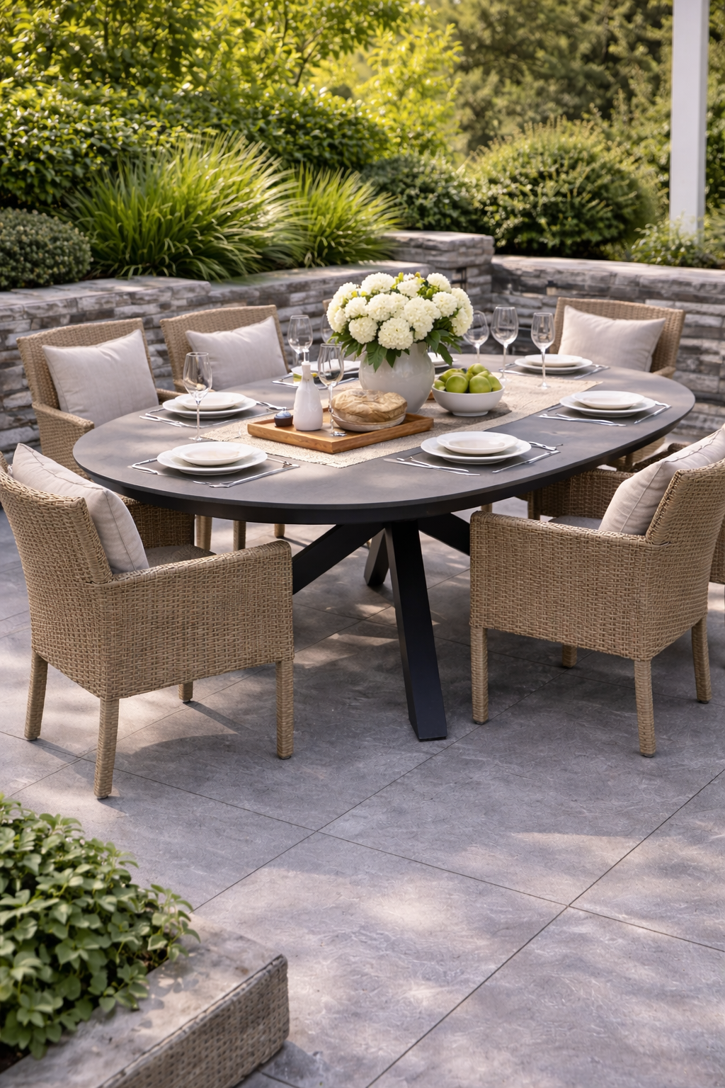 Mesa Nerea Ovalada 240X113X75 cm